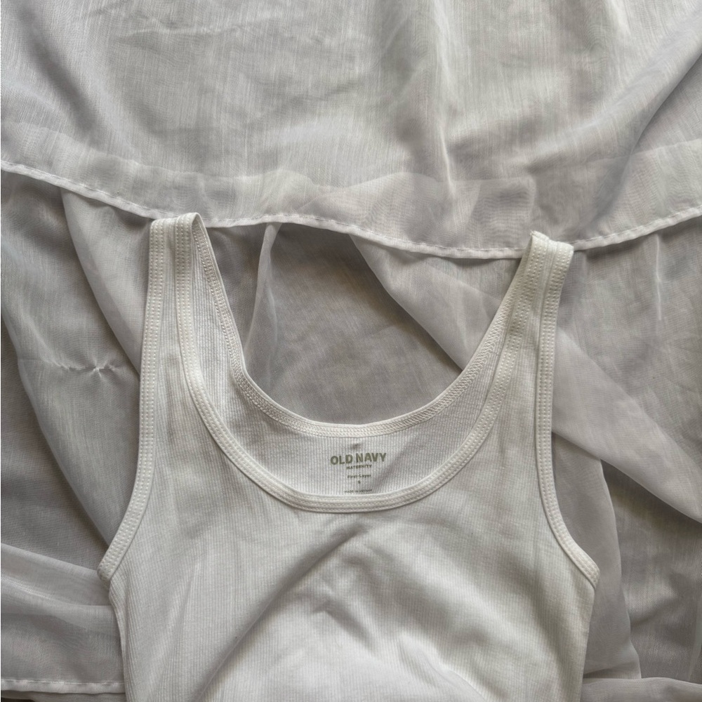 Old Navy Maternity First Layer Ribbed Tank Top - Picture 5 of 9